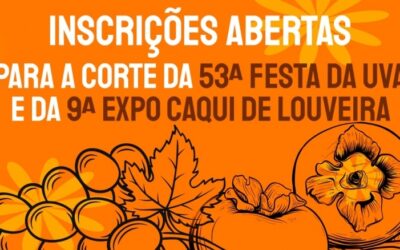 Inscrição da Corte da Festa da Uva permanecem até dia 27 de Janeiro