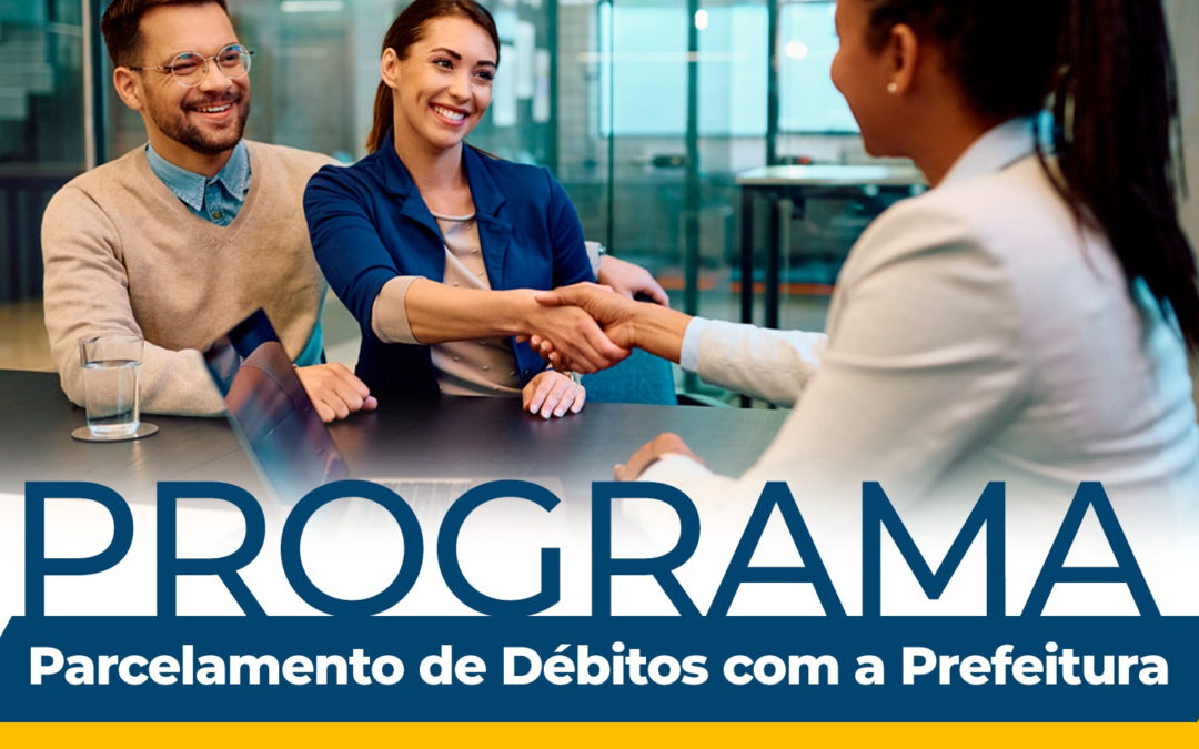 Hoje, dia 30/11, é o último dia do Programa de parcelamento de débitos com a prefeitura.